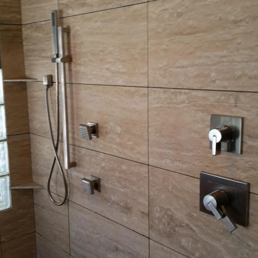 Shower fixture installation for Water Heater Replacement in Algona